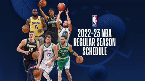 nba schedule 2022 2023.
